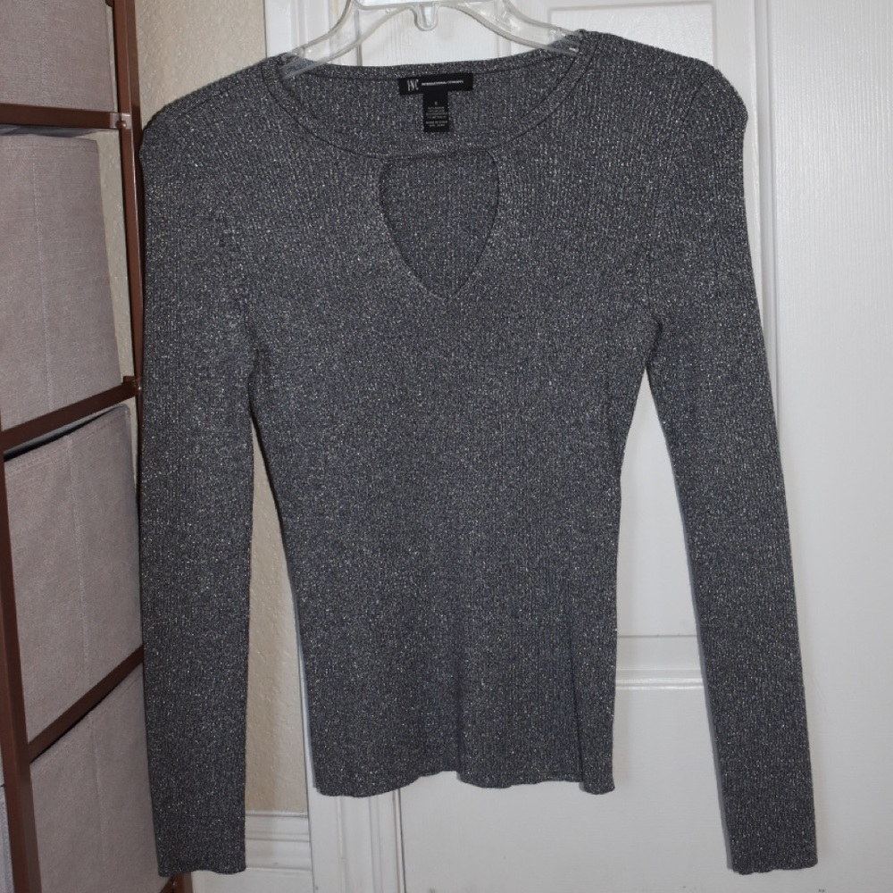 INC International Concepts Sparkly Blouse